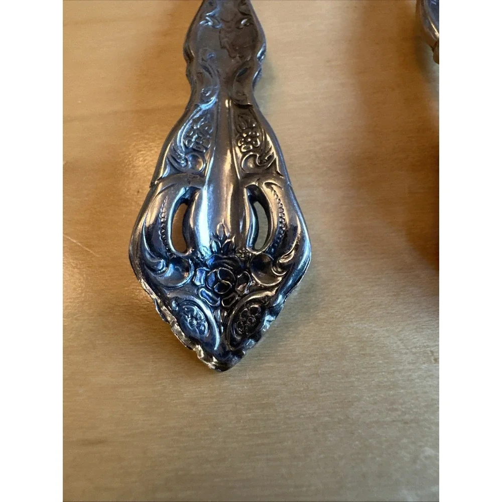 Oneida MICHELANGELO Stainless Teaspoon Heirloom CUBE Glossy Flatware Lot Of 2‎